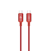 ADAM ELEMENTS CASA P200 USB-C to USB-C 240W Cable 2m - Red