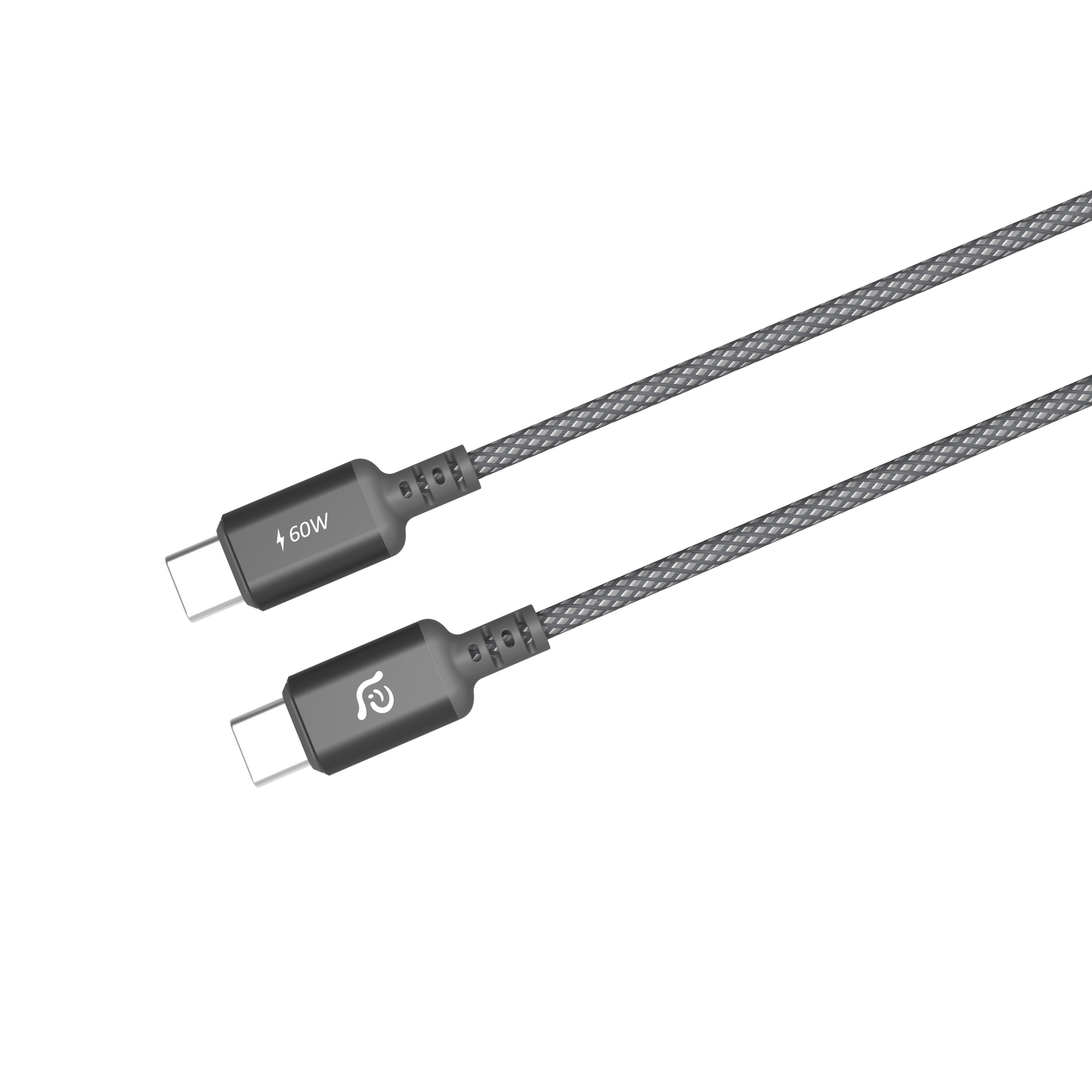 ADAM ELEMENTS CASA S120 USB-C to USB-C 60W Cable 1.2m - Black