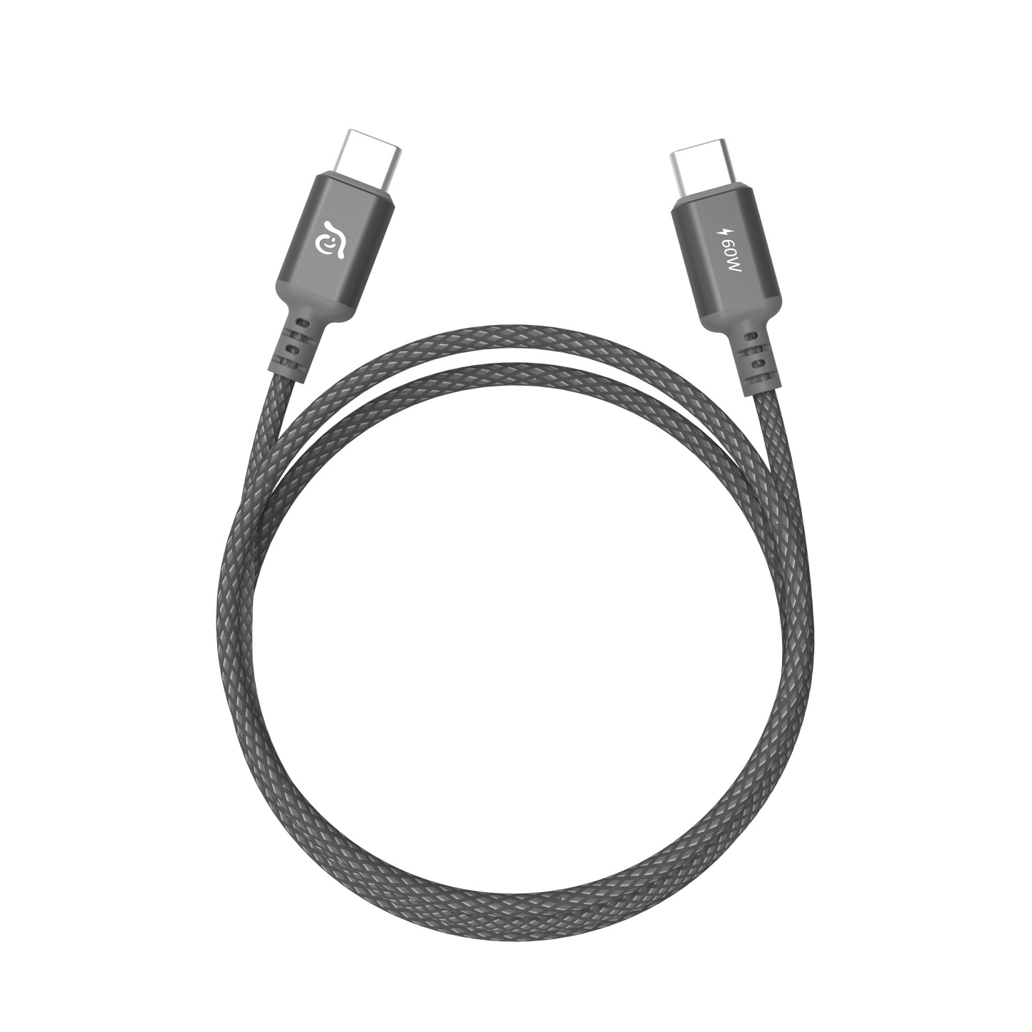 ADAM ELEMENTS CASA S200 USB-C to USB-C 60W Cable 2m - Black