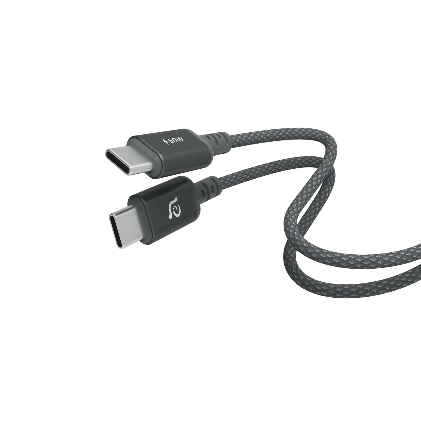 ADAM ELEMENTS CASA S200 USB-C to USB-C 60W Cable 2m - Black