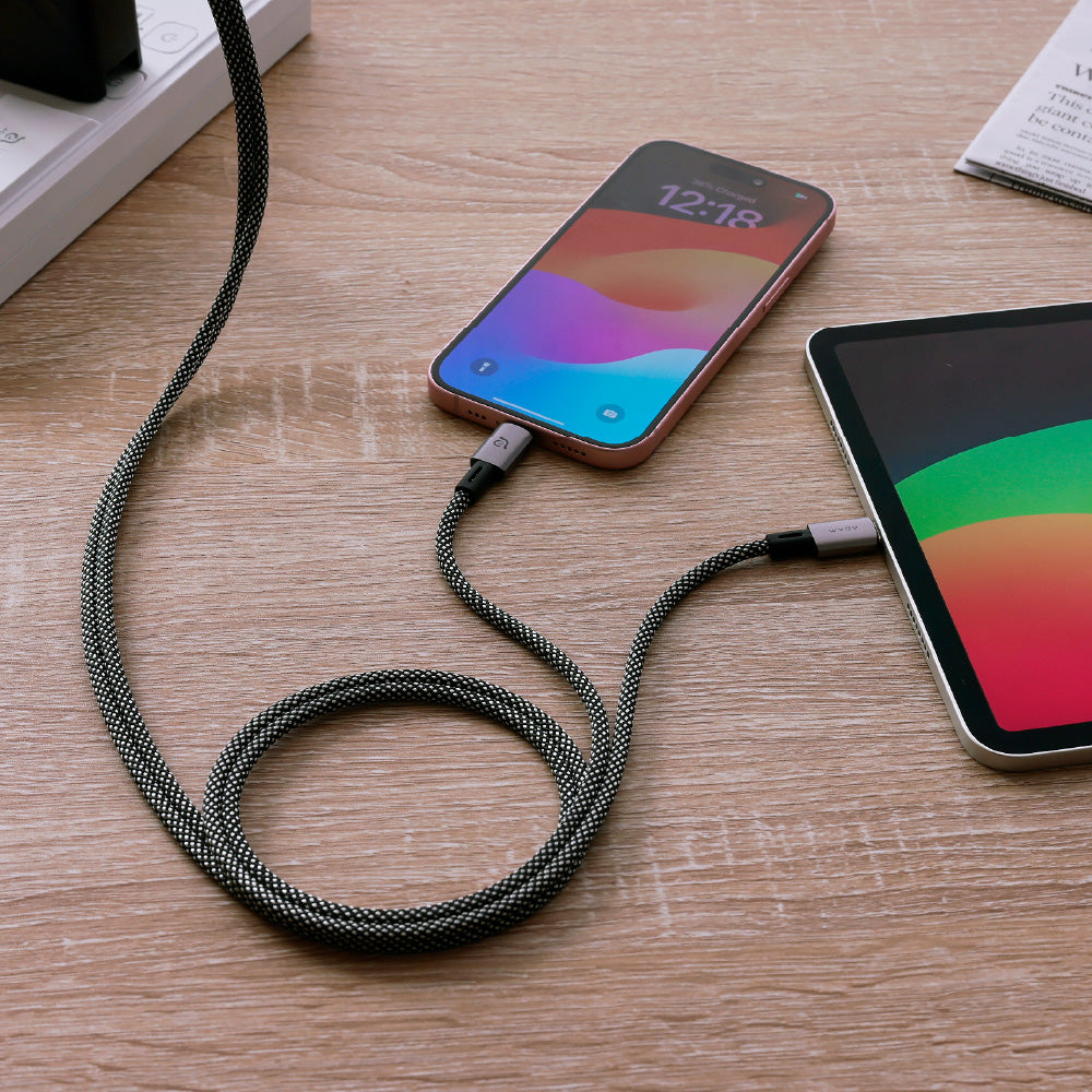 ADAM ELEMENTS CASA MS100 USB-C to USB-C 60w Magnetic Cable 1m - Black