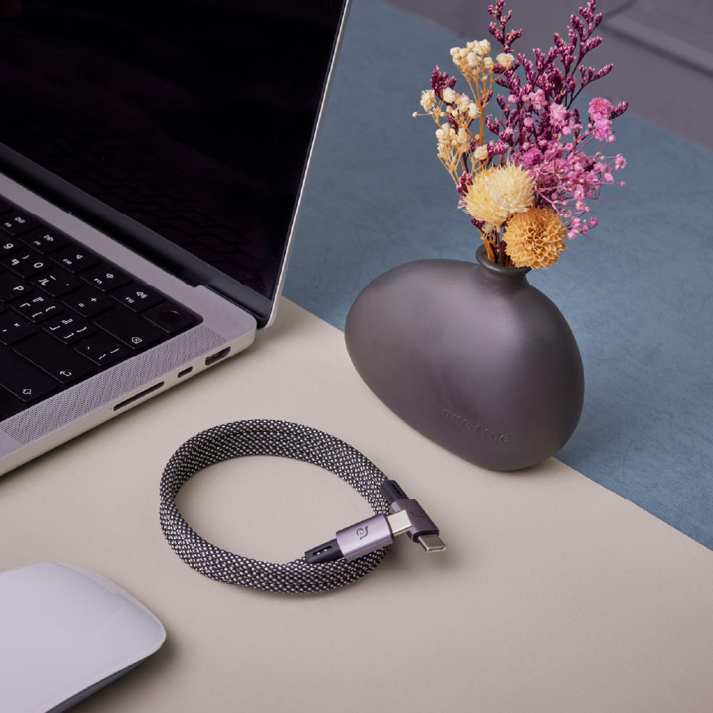 ADAM ELEMENTS CASA MS100 USB-C to USB-C 60w Magnetic Cable 1m - Black