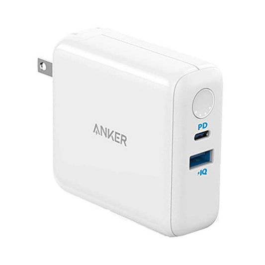 ANKER PowerCore III Fusion PD 5000mAh Power Bank and Wall Charger - White