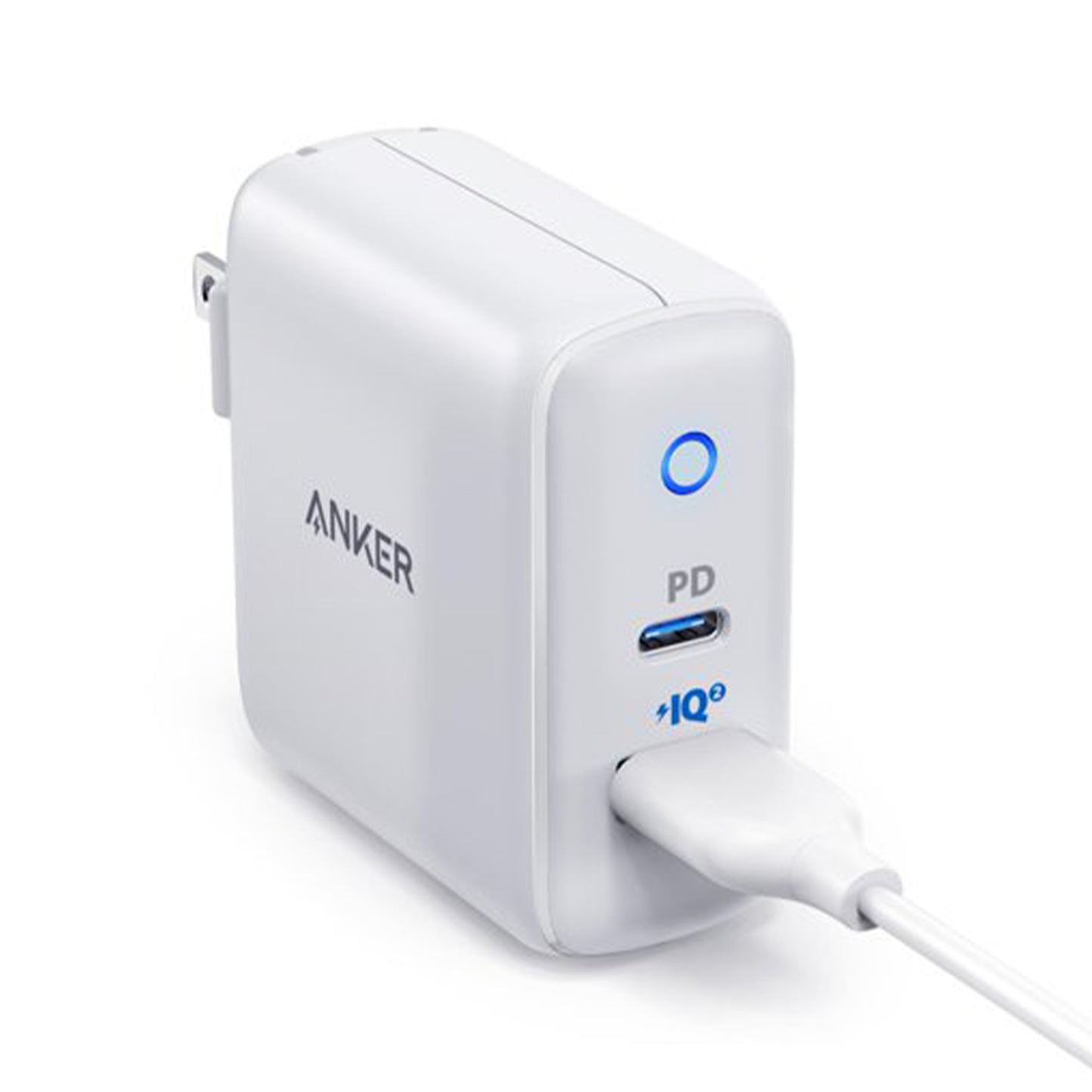 ANKER PowerPort PD+2 USB C and A Wall Charger - White