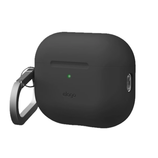 ELAGO Silicone Hang Case for AirPods Pro 3 - Black