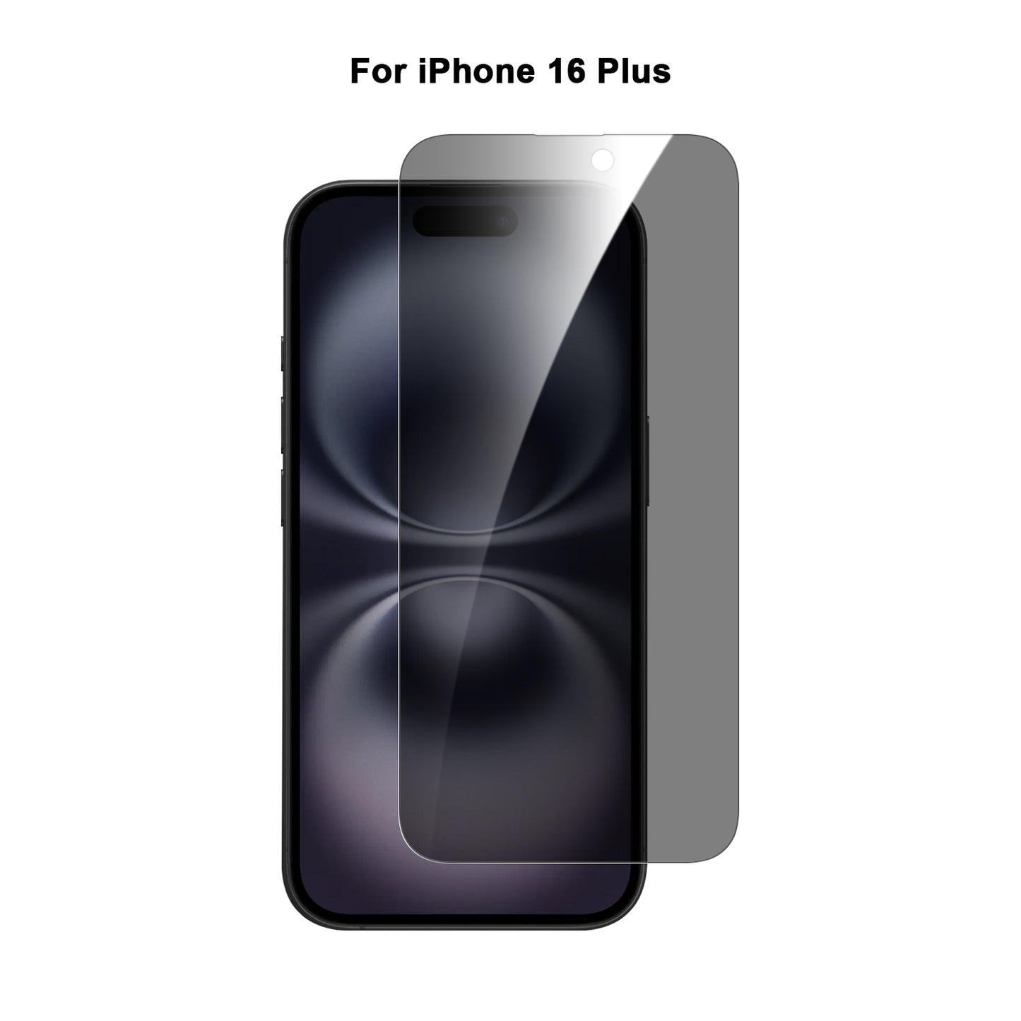 AZULO Antimicrobial Privacy Screen for iPhone 16 Plus - Privacy