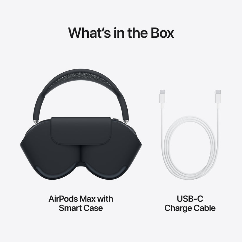 AirPods Max Midnight Power Mac Center