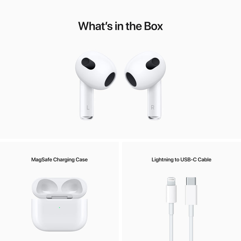AirPods (3rd generation) with Lightning Charging Case – Power Mac