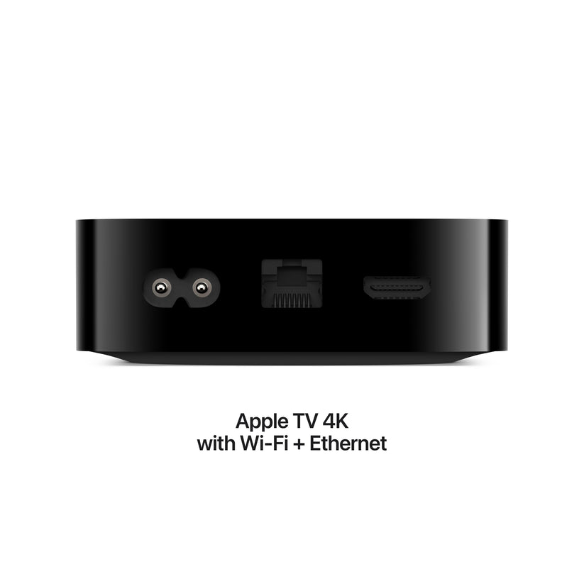Apple TV 4K (3rd Gen) Wi-Fi Ethernet with 128GB storage – Power