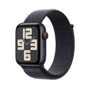 Apple Watch SE GPS  + Cellular 44mm Midnight Aluminum Case with Ink Sport Loop