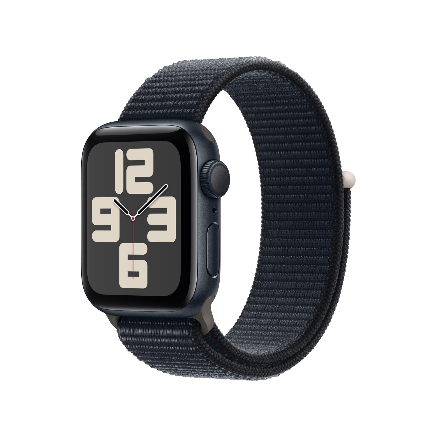 Apple Watch SE GPS 40mm Midnight Aluminum Case with Midnight Sport Loop