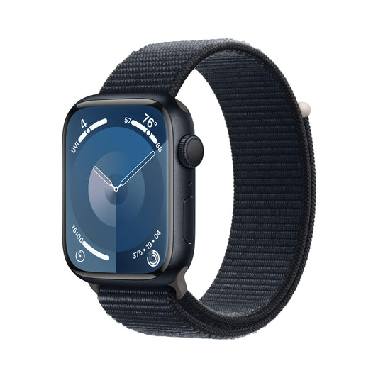 Apple Watch Series 9 GPS 45mm Midnight Aluminum Case with Midnight Sport Loop