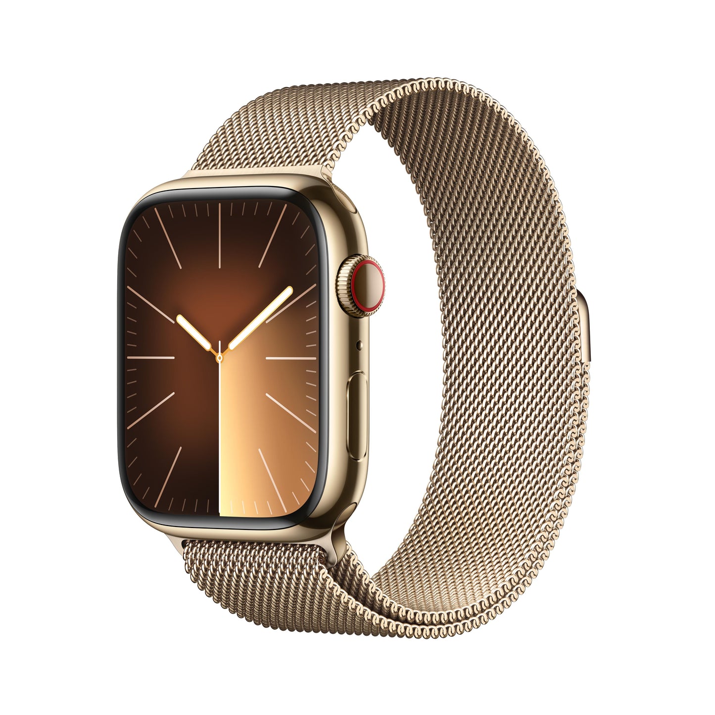 Apple Watch Series GPS Cellular 45mm Gold Stainless Steel Case