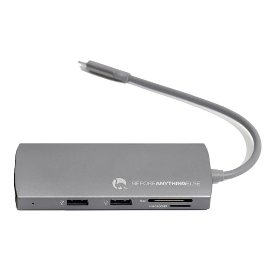 BEFORE ANYTHING ELSE Dynahub USB C 9-in-1 Hub - Space Gray