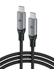 BEFORE ANYTHING ELSE Raptor USB-C to USB-C Braided Cable 2m - Black