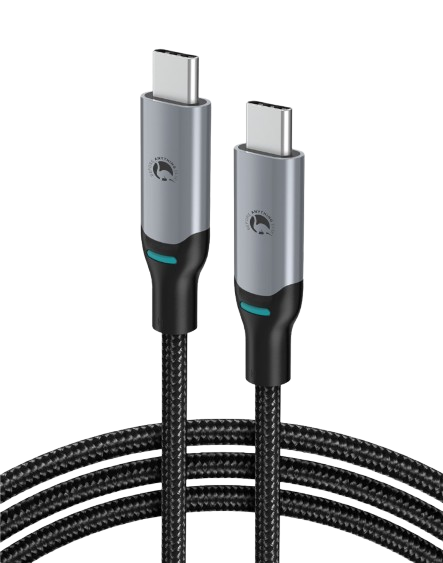 BEFORE ANYTHING ELSE Raptor USB-C to USB-C Braided Cable 2m - Black