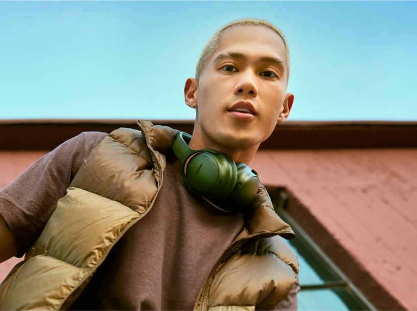 BOSE QuietComfort Wireless Headphones - Cypress Green