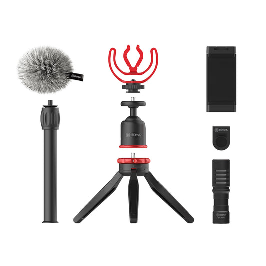 BOYA Universal Smartphone Video Kit - Black