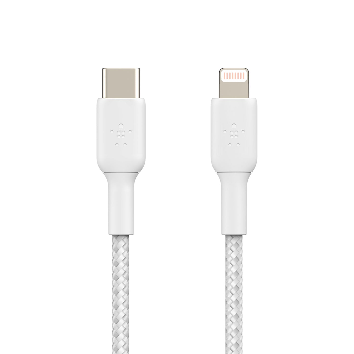 BELKIN Boost Charge Braided USB-C to Lightning Connector 1.2m - White