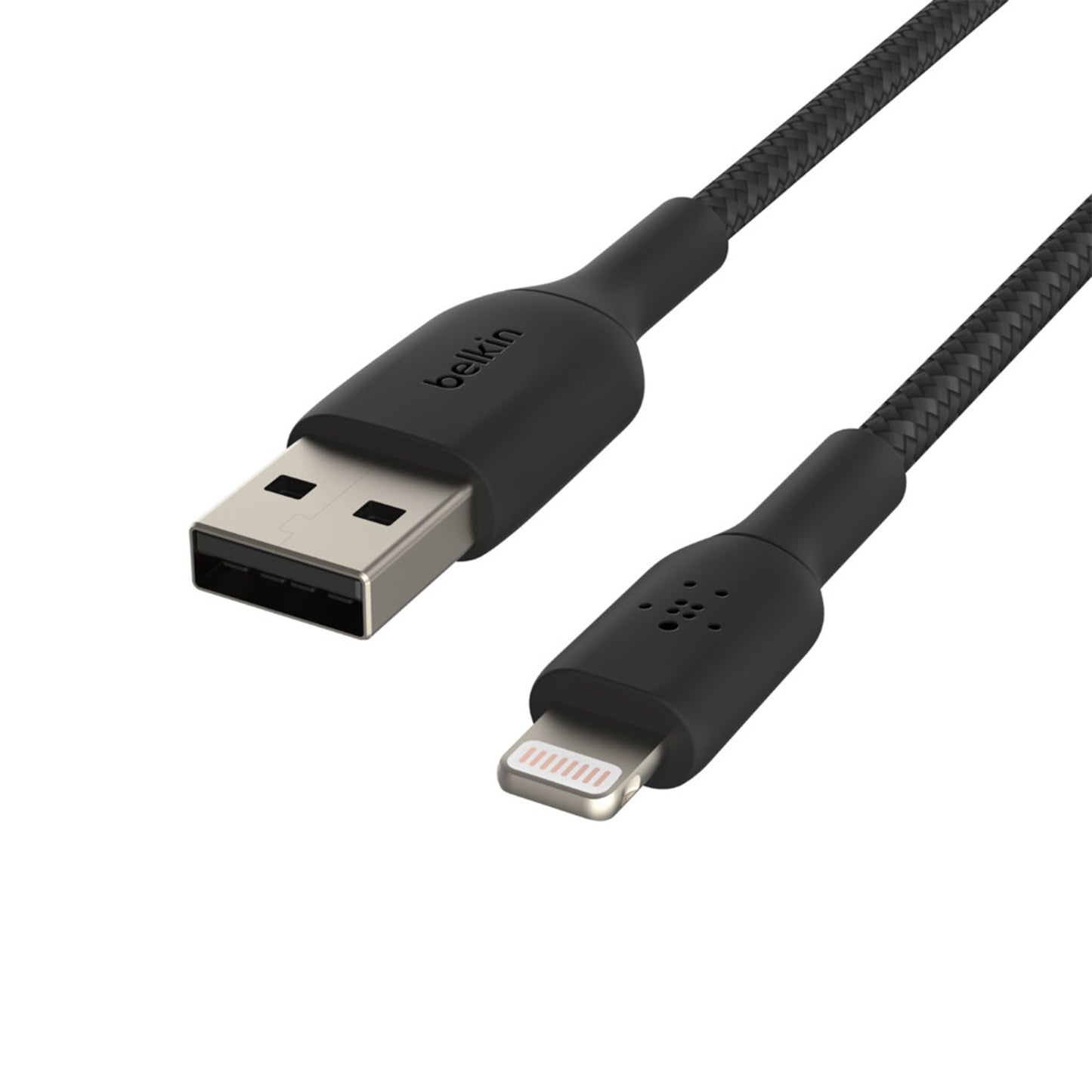 BELKIN BoostUp Charge Braided Lightning Cable 0.15m - Black