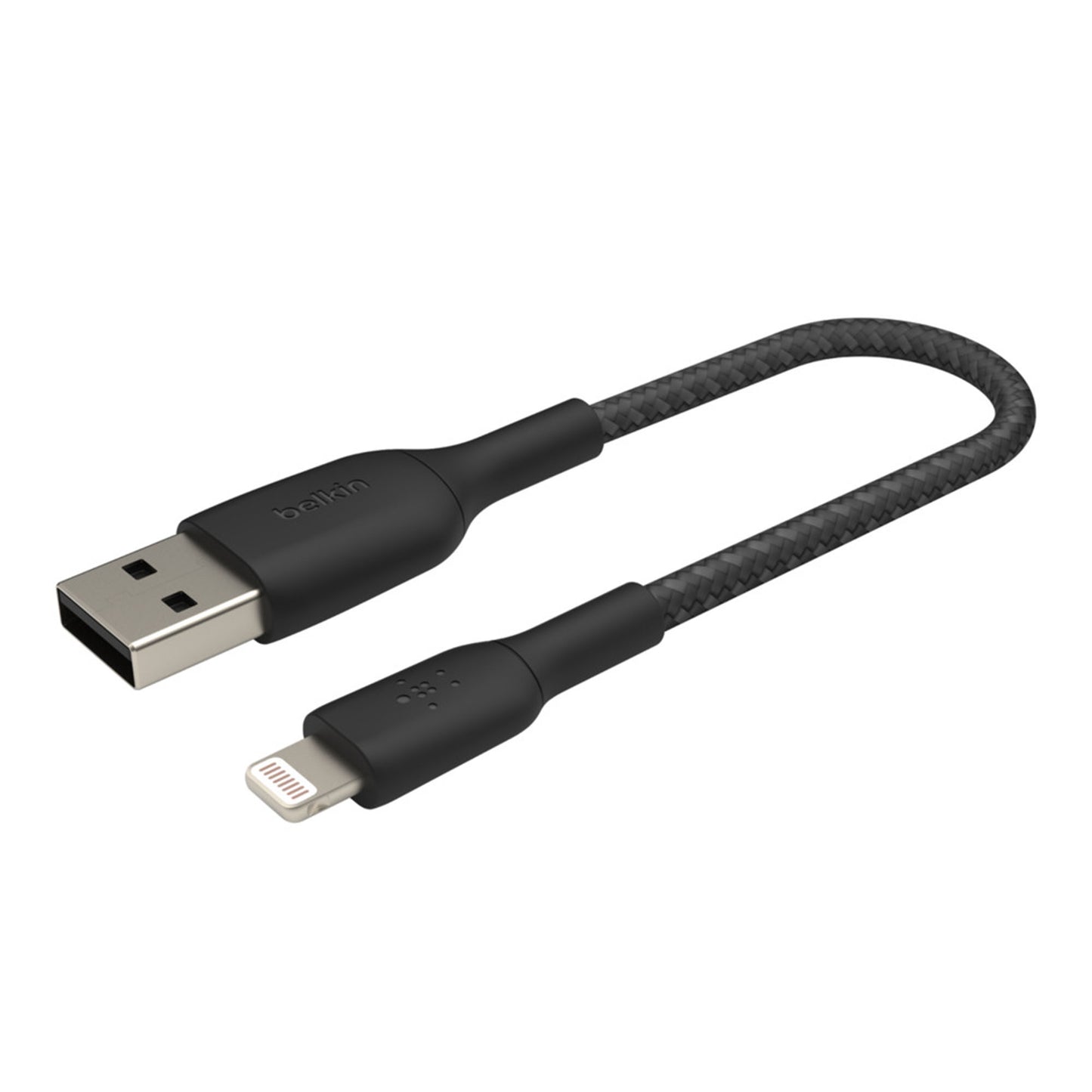 BELKIN BoostUp Charge Braided Lightning Cable 0.15m - Black