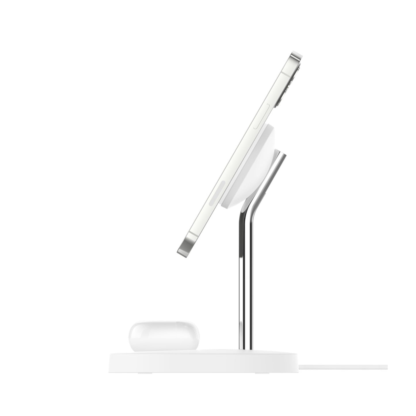 BELKIN 2-in-1 MagSafe 15W Wireless Charging Stand - White