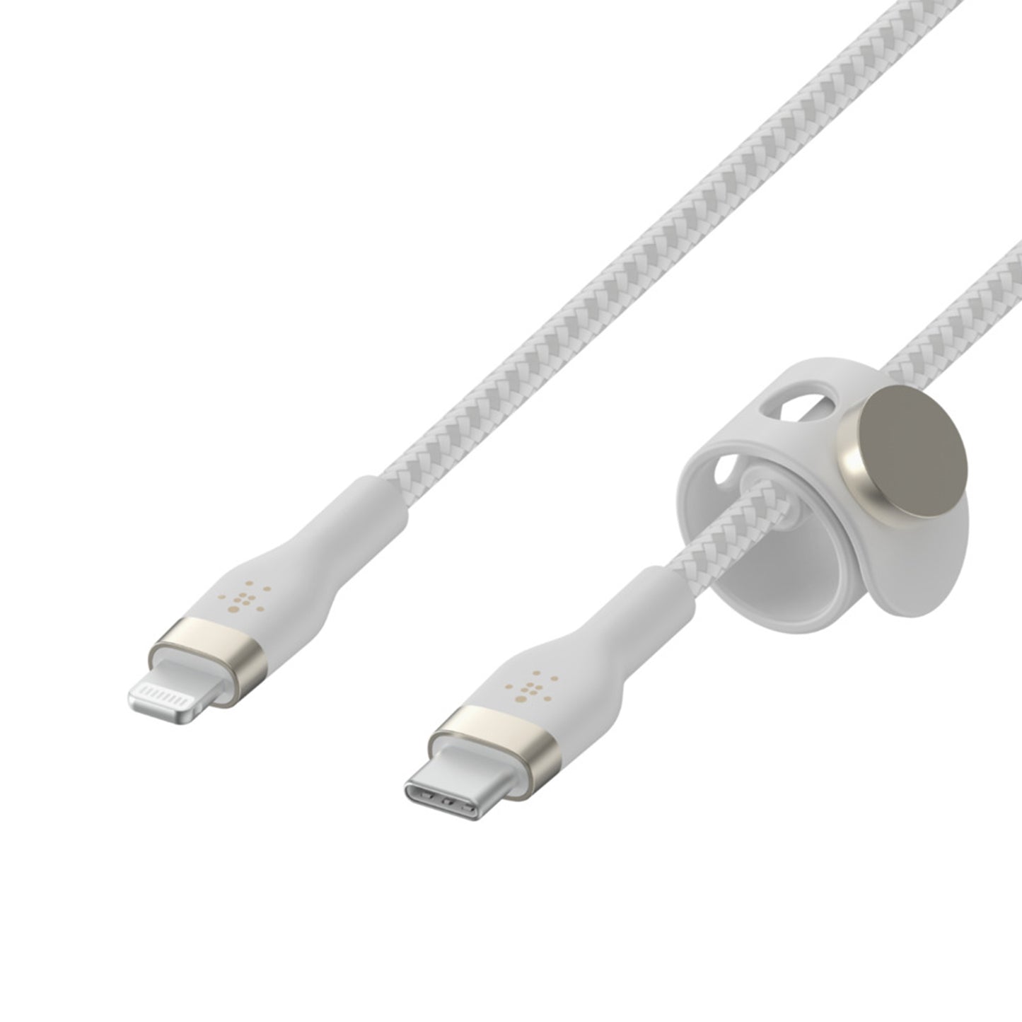BELKIN Boost Charge Pro Flex USB-C to Lightning Cable 1m - White