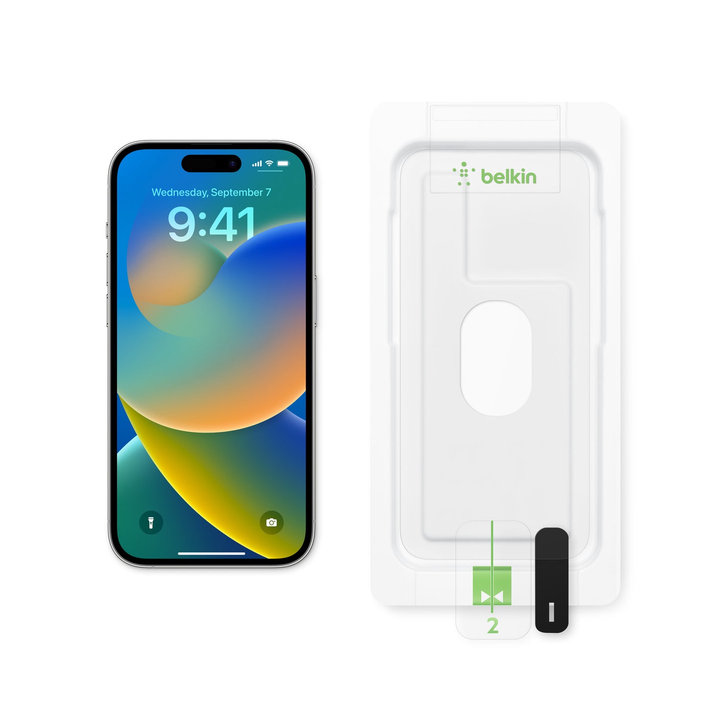 BELKIN Screenforce Ultraglass for iPhone 14 Pro - Clear