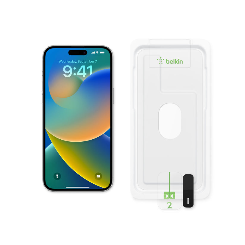 BELKIN Screenforce Ultraglass for iPhone 14 Pro Max Clear