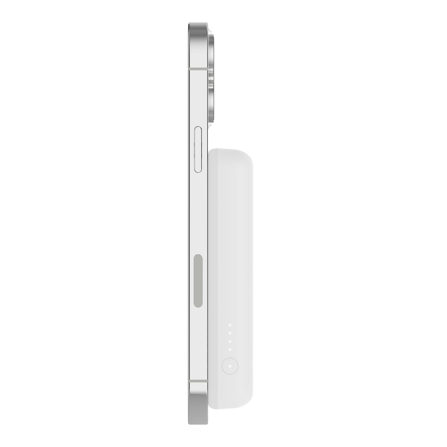 BELKIN BoostCharge Magnetic Wireless Power Bank 5K + Stand - White