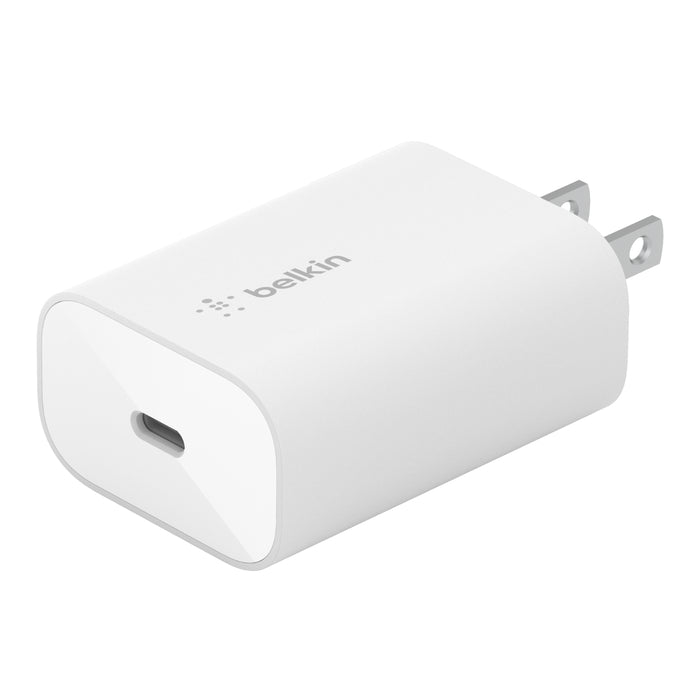 BELKIN BoostCharge 25w USB-C PD Wall Charger with PPS - White