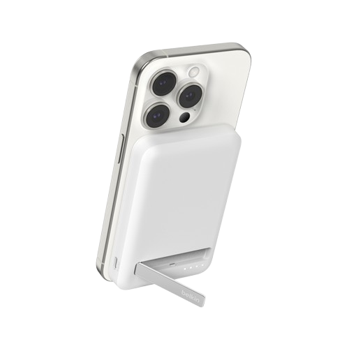 BELKIN BoostCharge Pro Magnetic Power Bank with Qi2 15w 5K - White