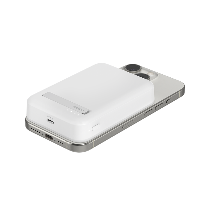 BELKIN BoostCharge Pro Magnetic Power Bank with Qi2 15w 10K - White