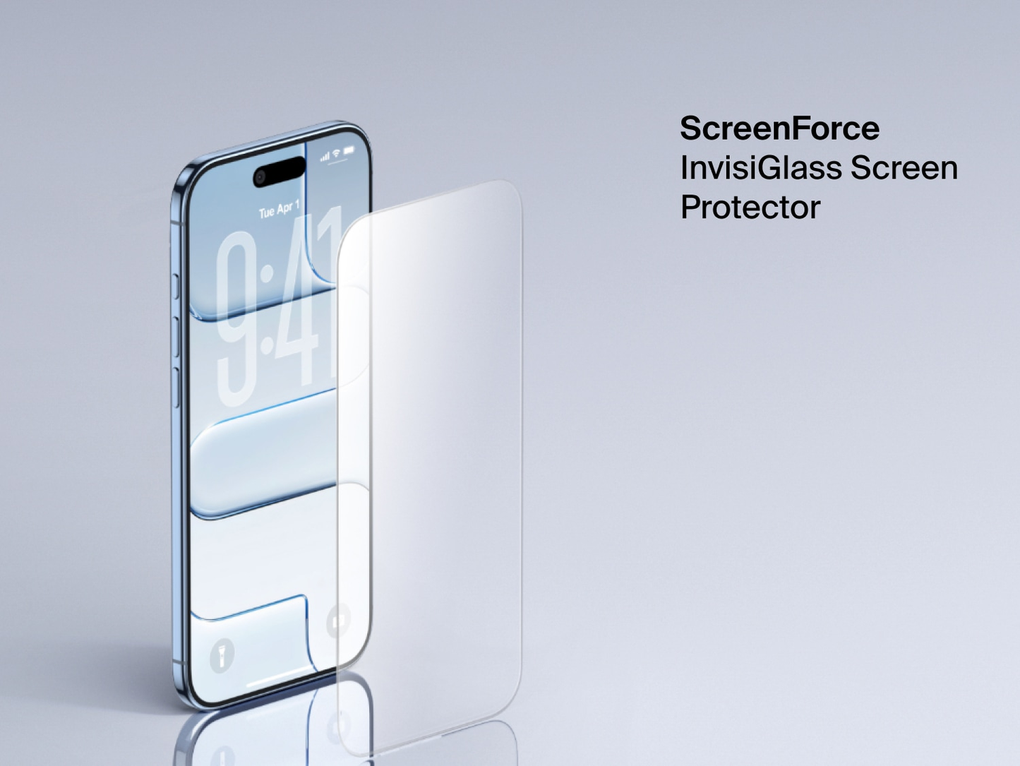 BELKIN Aluminosilicate Recycled Glass for iPhone Air - Clear