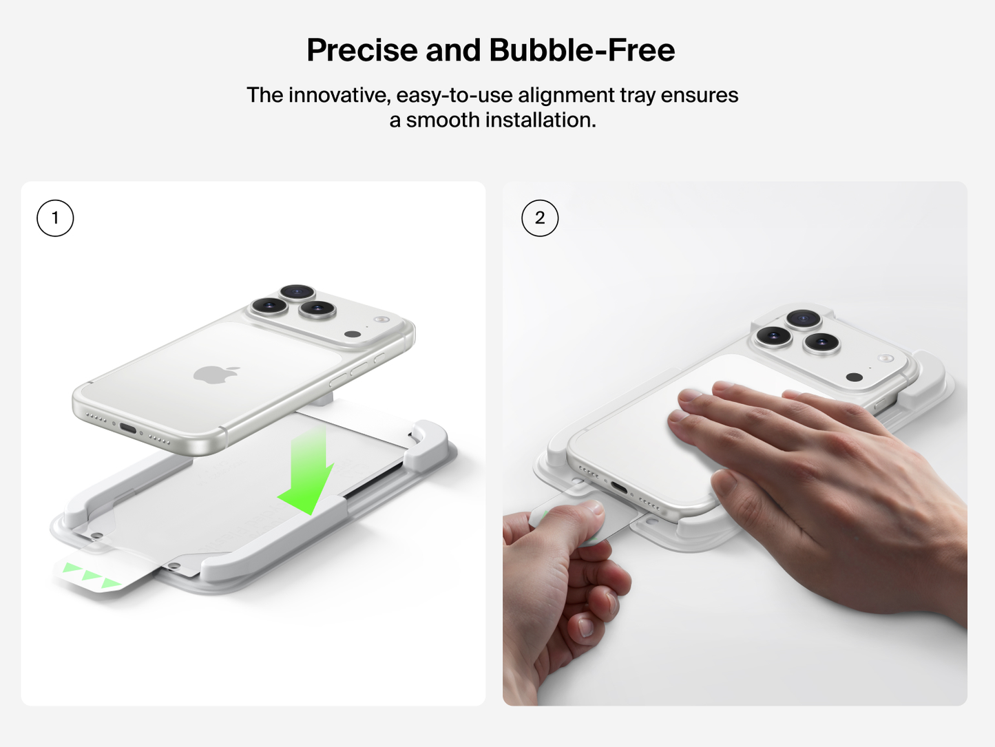 BELKIN Aluminosilicate Recycled Glass for iPhone 17 Pro - Clear