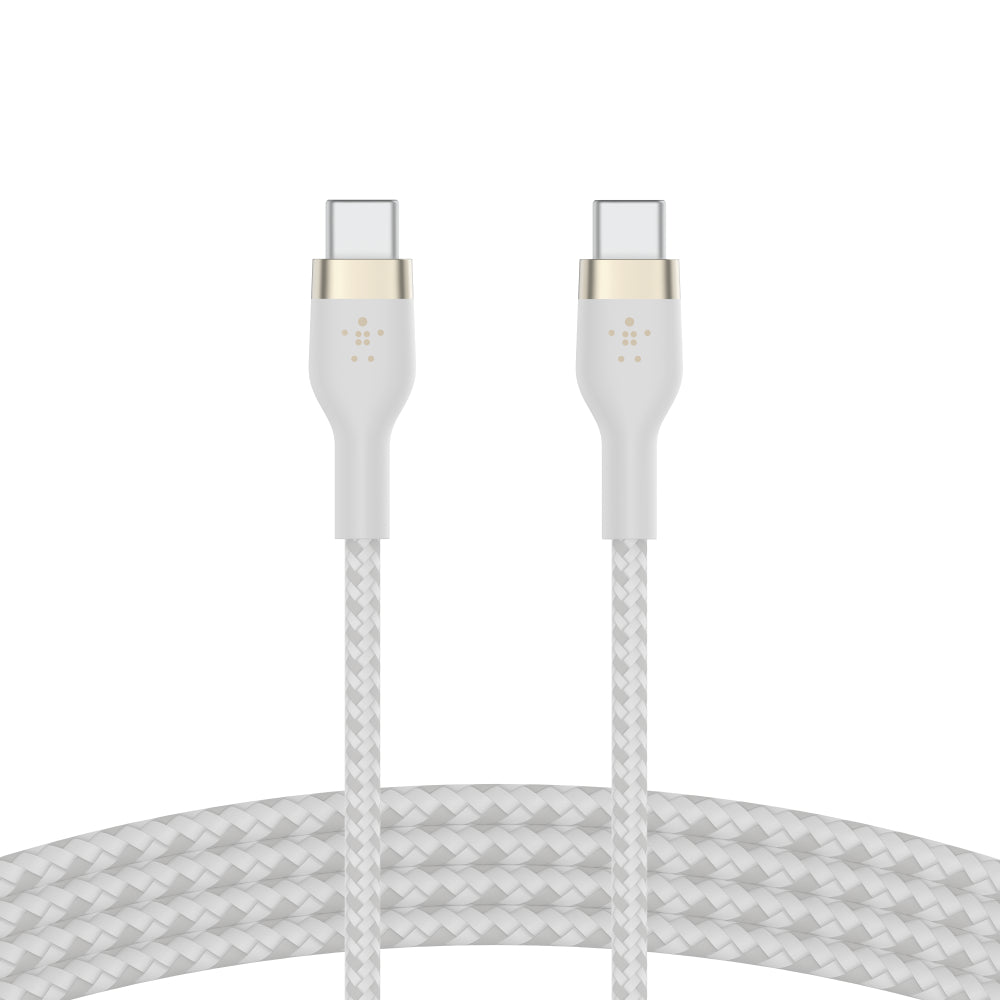 BELKIN Boost Charge Pro Flex USB-C to USB-C 2.0 Cable 1M - White