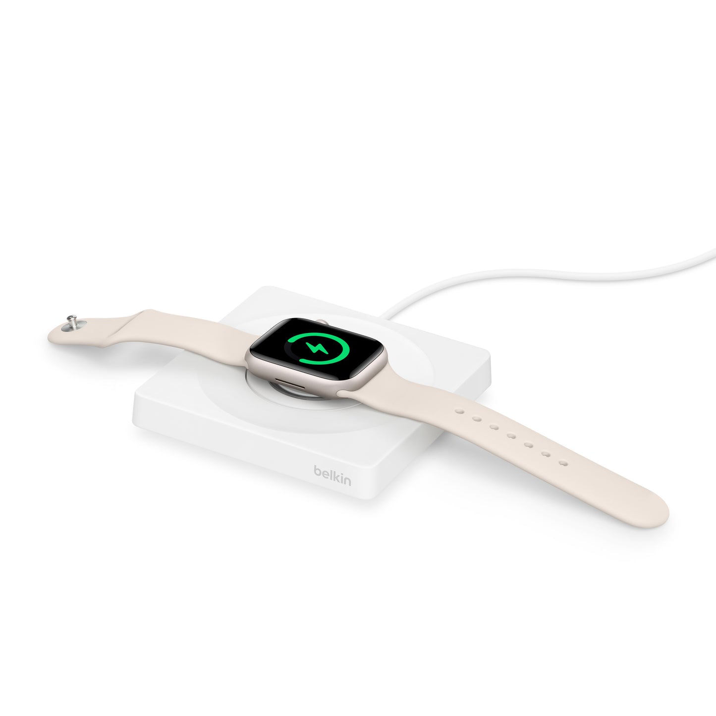 BELKIN Boost Charge Pro Portable Fast Charger for Apple Watch - White