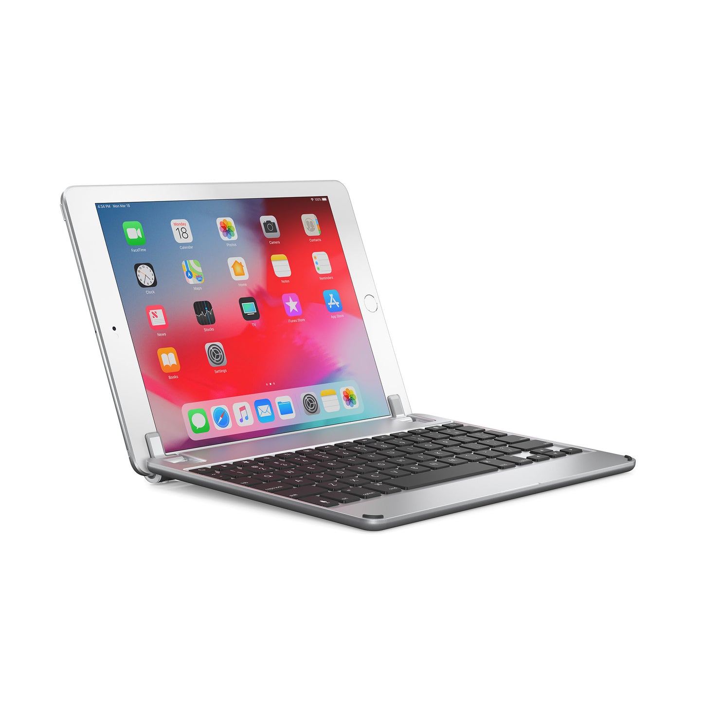 BRYDGE 9.7 for iPad (5th Gen), iPad Air (1st, 2nd Gen), iPad Pro 9.7 - Silver