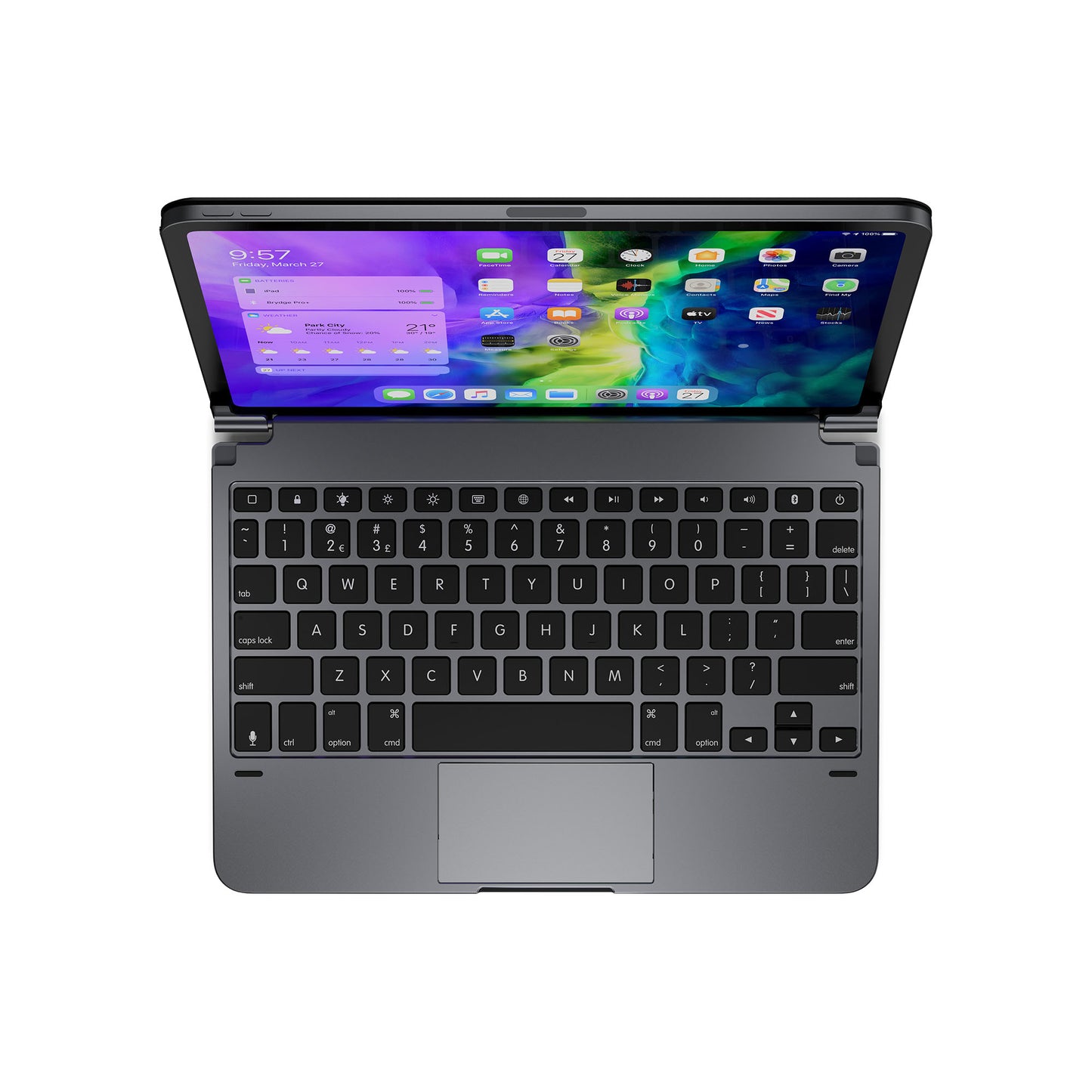 "BRYDGE 11.0 Pro+ for iPad Pro 11 (1st, 2nd Gen) - Space Gray"
