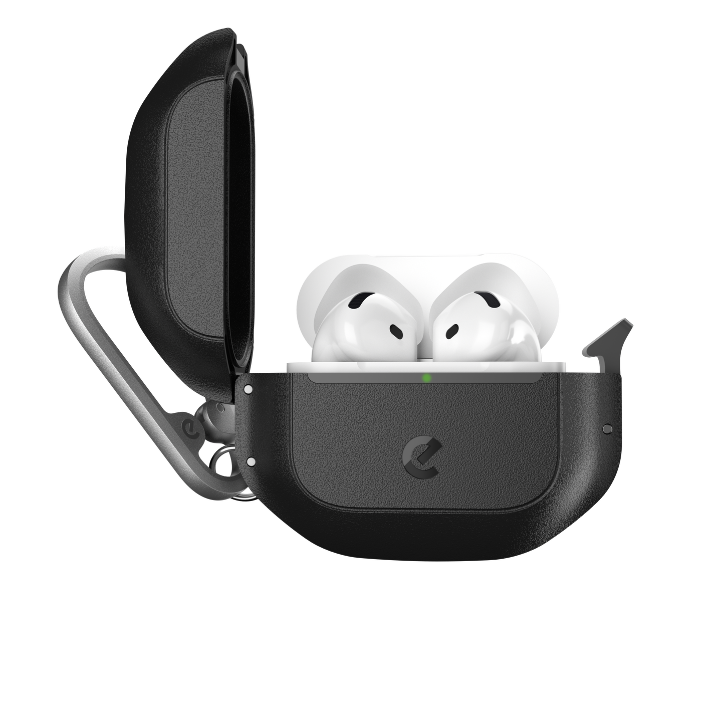 KEYBUDZ Element Proof Series Case for AirPods 4 - Carbon Black