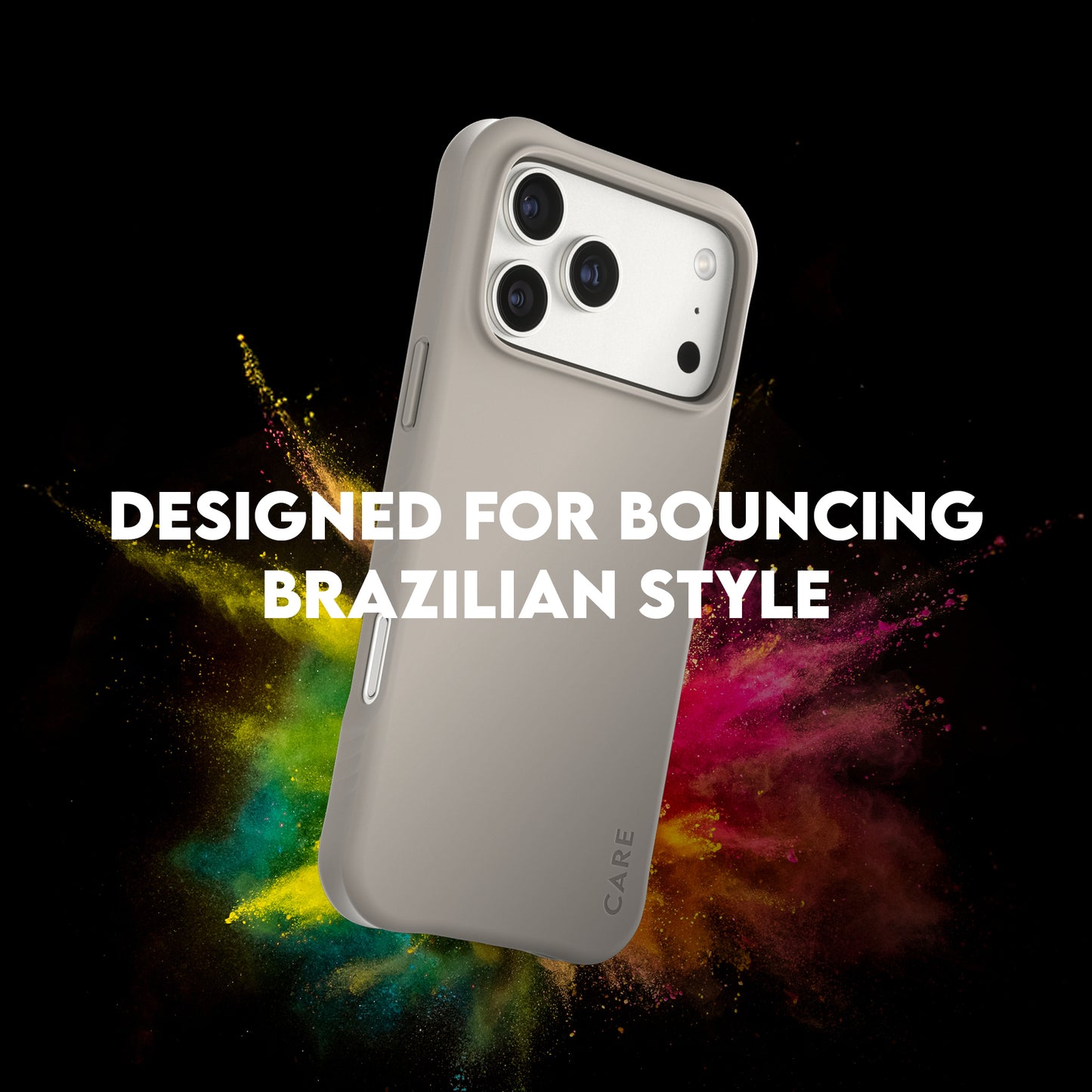 CARE BY PANZERGLASS Fashionable Samba MagSafe Case for iPhone 17 Pro Max - Vanilla