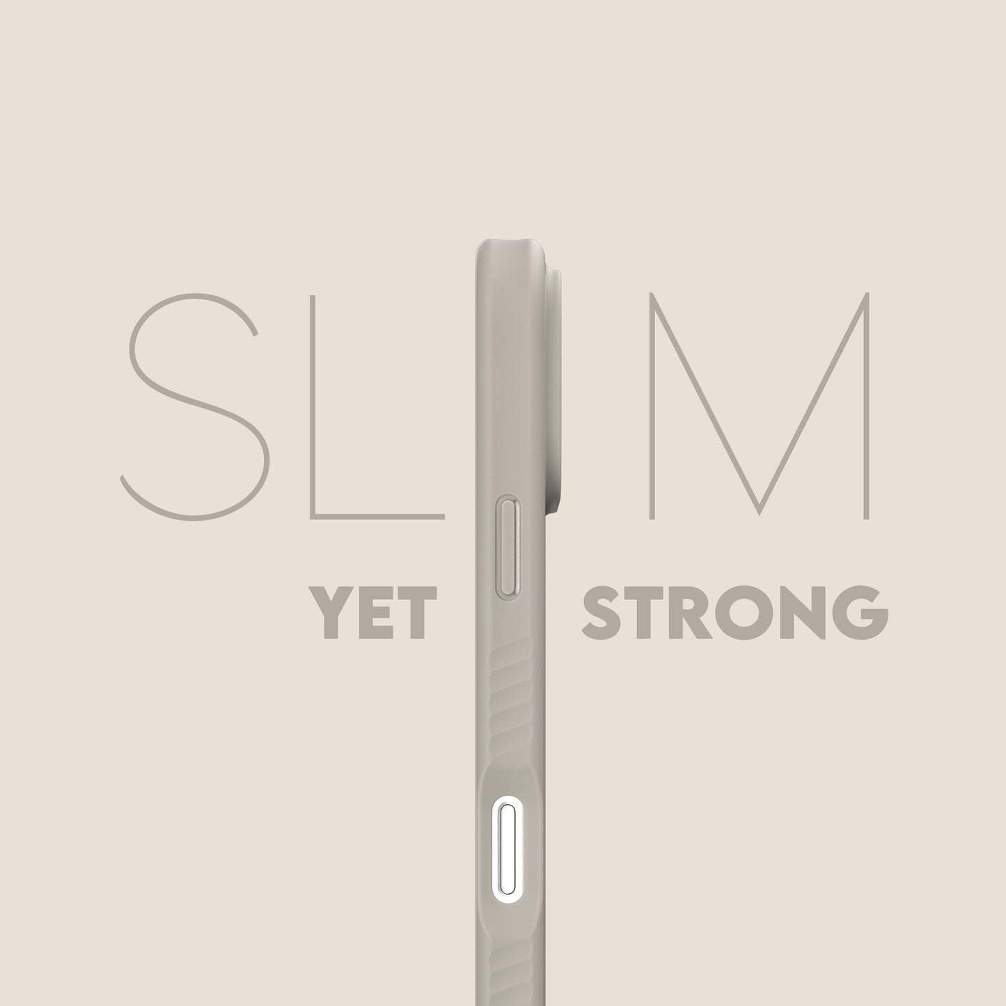 CARE BY PANZERGLASS Fashionable Samba MagSafe Case for iPhone 17 Pro Max - Vanilla