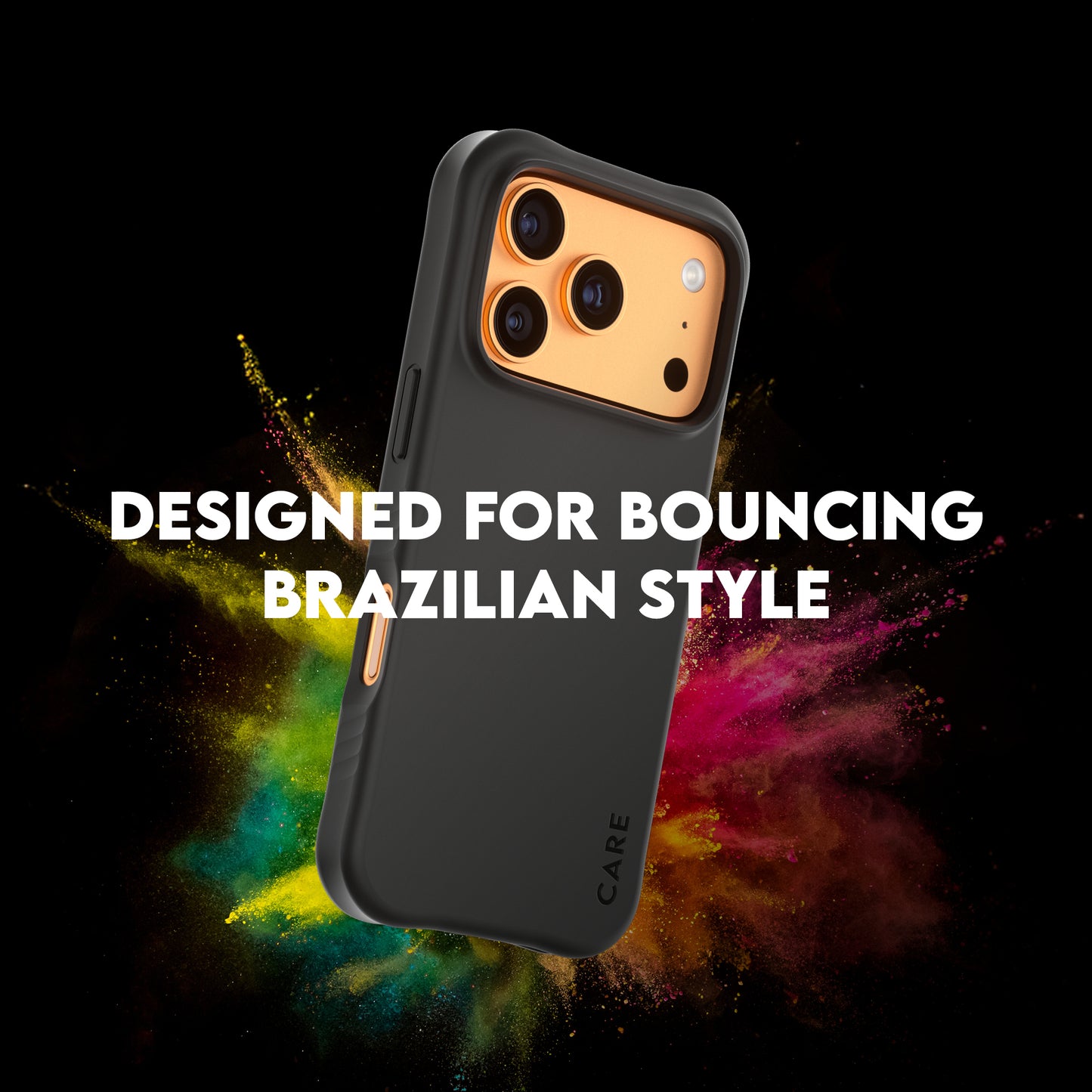 CARE BY PANZERGLASS Fashionable Samba MagSafe Case for iPhone 17 Pro - Black