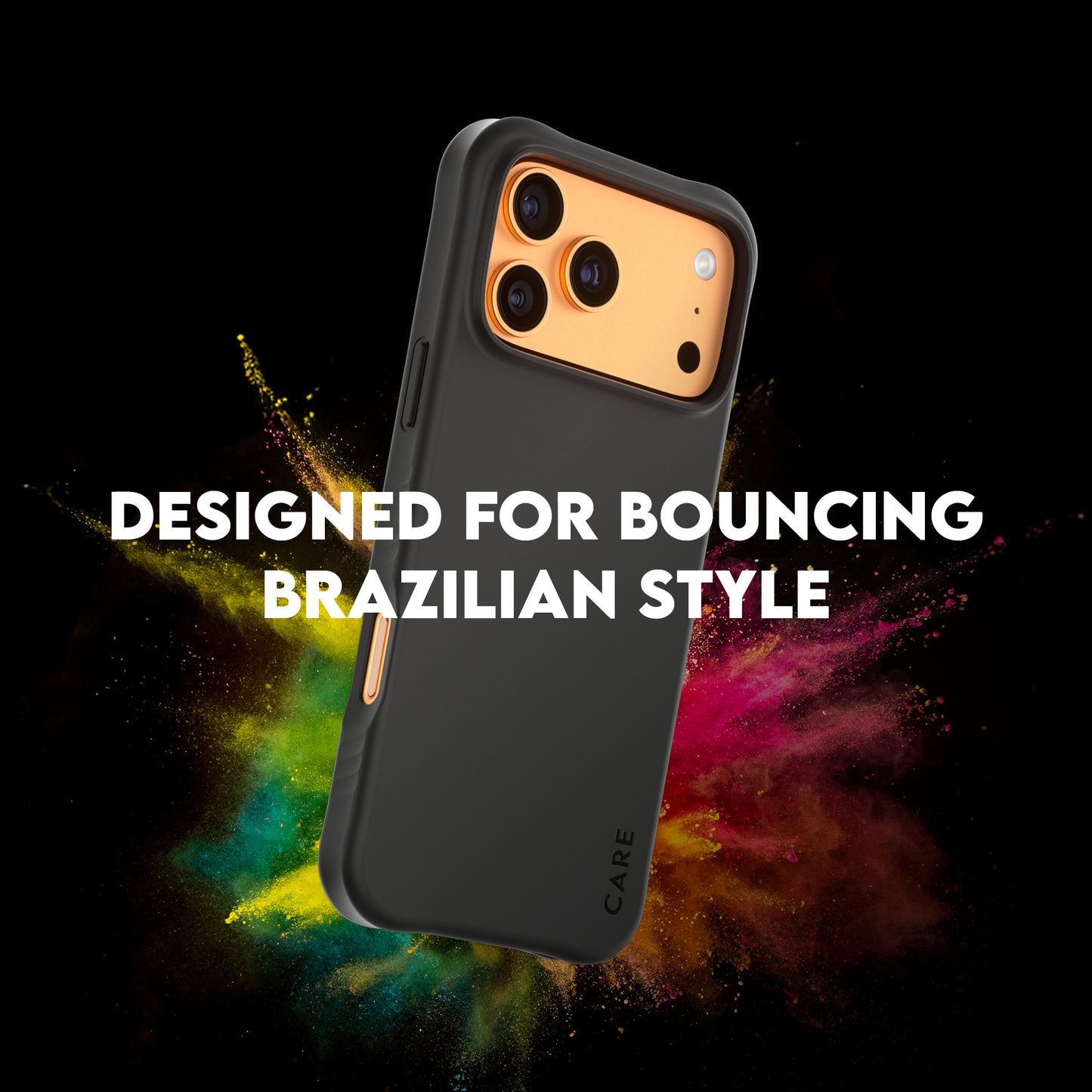 CARE BY PANZERGLASS Fashionable Samba MagSafe Case for iPhone 17 Pro Max - Black