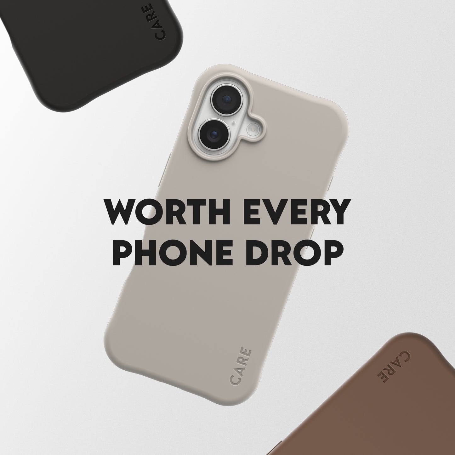 CARE BY PANZERGLASS Fashionable Samba MagSafe Case for iPhone 17 - Black