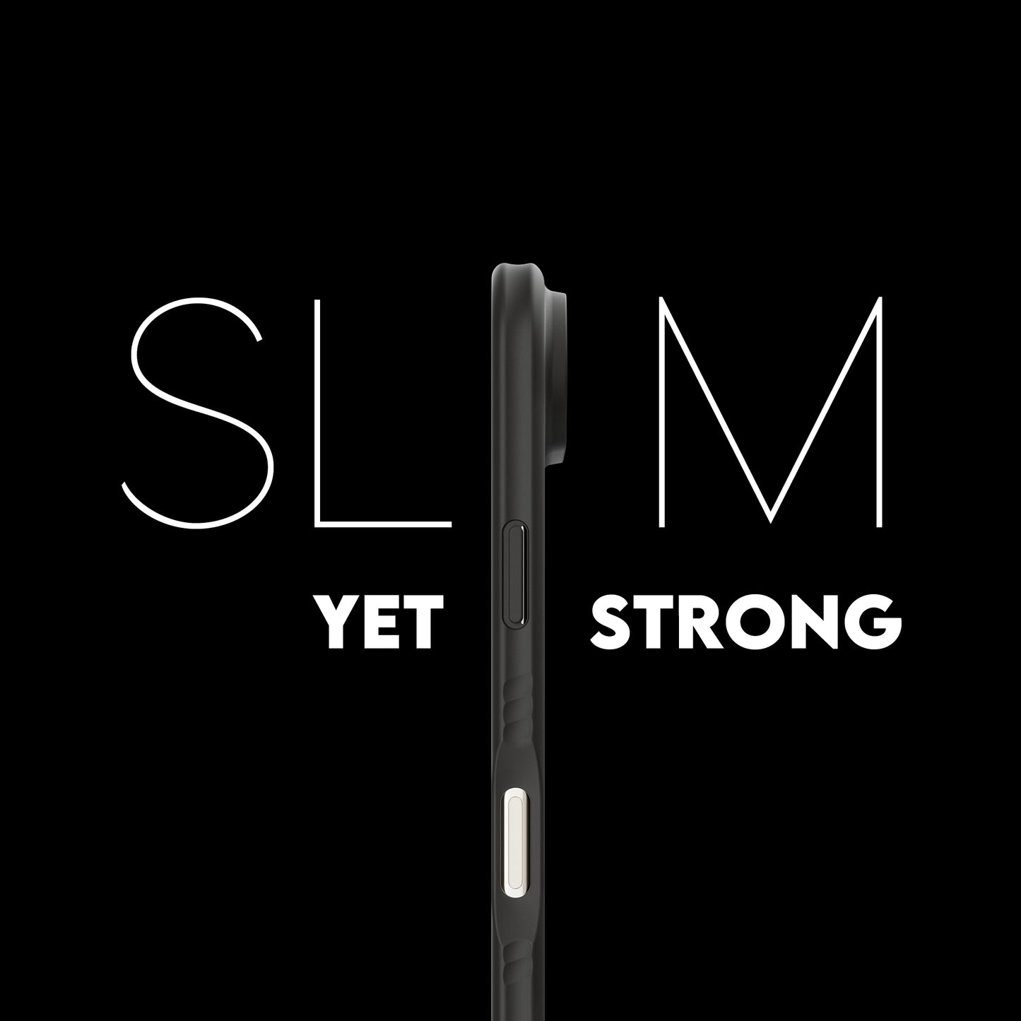 CARE BY PANZERGLASS Fashionable Samba MagSafe Case for iPhone Air - Black