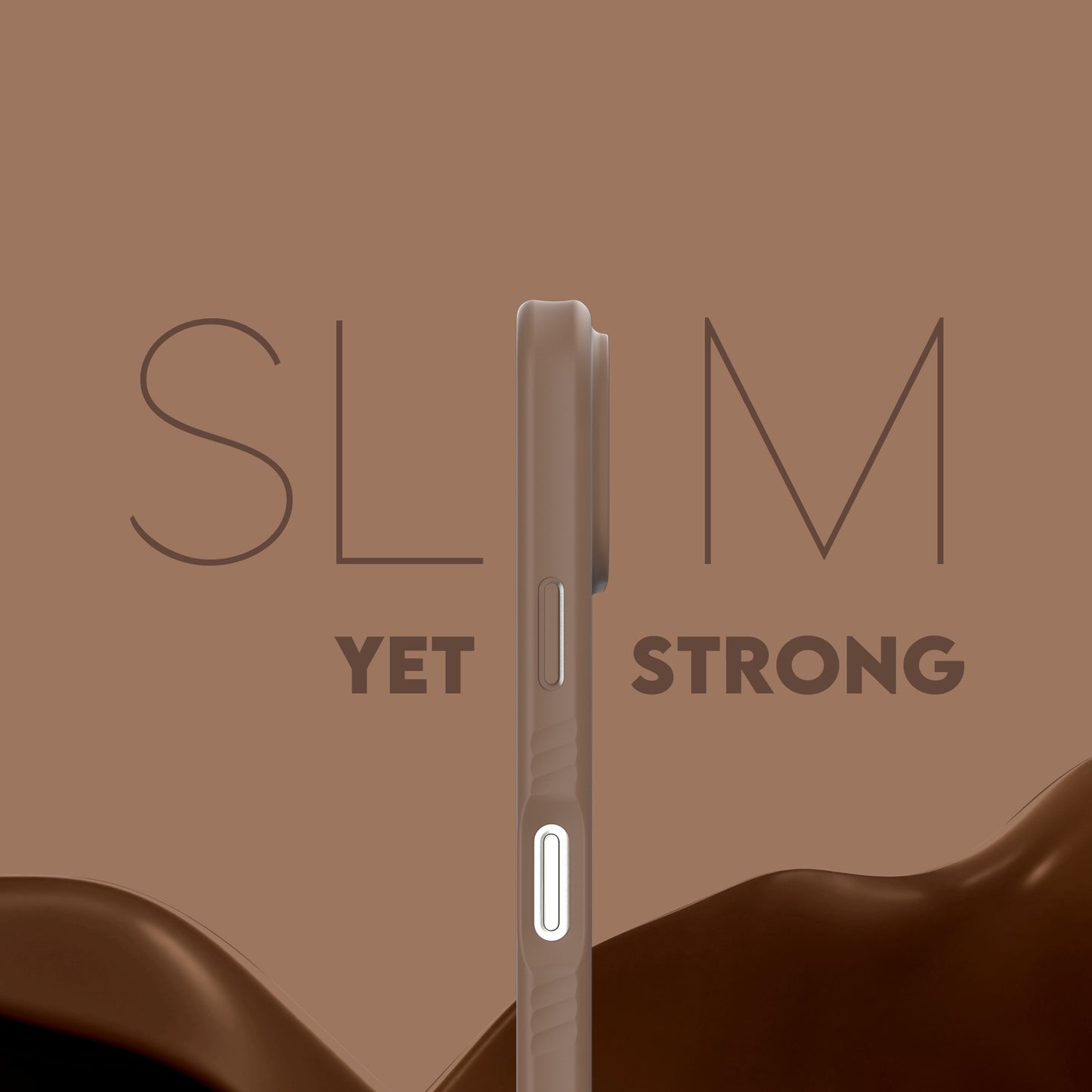 CARE BY PANZERGLASS Fashionable Samba MagSafe Case for iPhone 17 Pro - Espresso