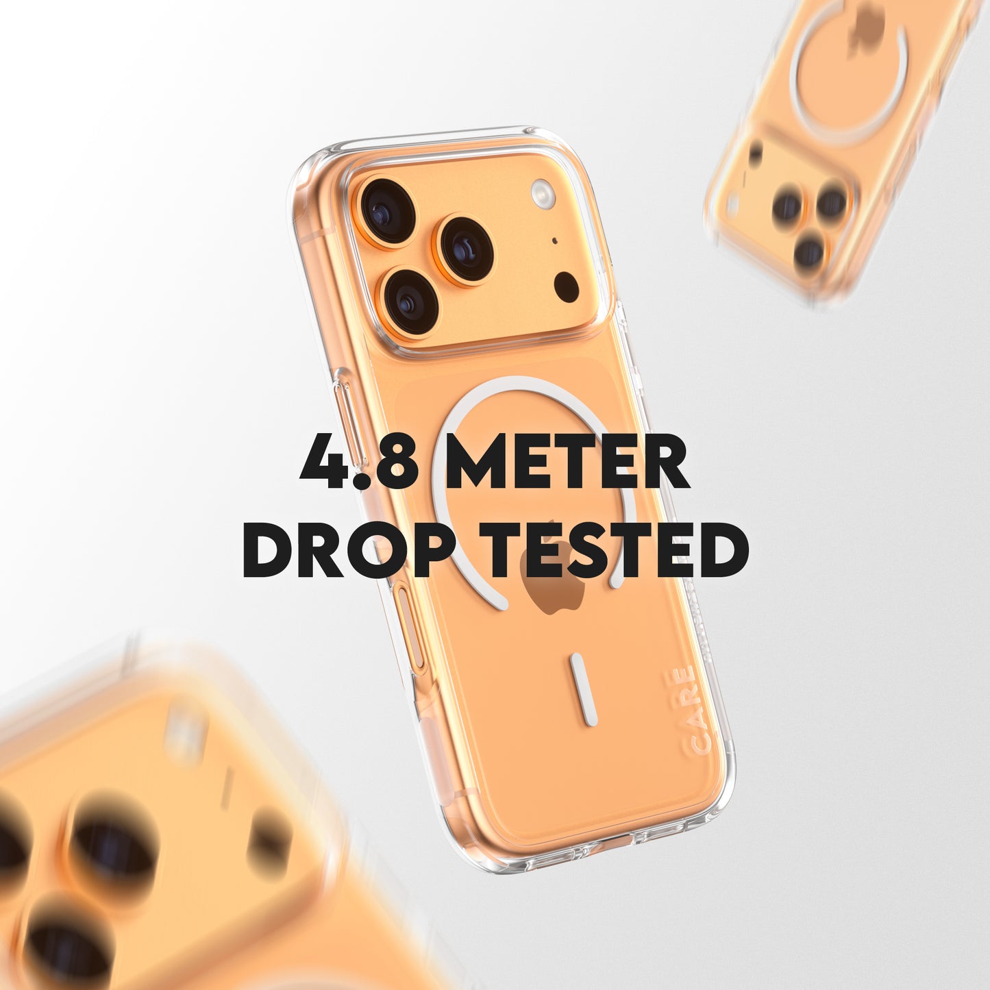 CARE BY PANZERGLASS Flagship Urban Explorer MagSafe Case for iPhone 17 Pro - Clear