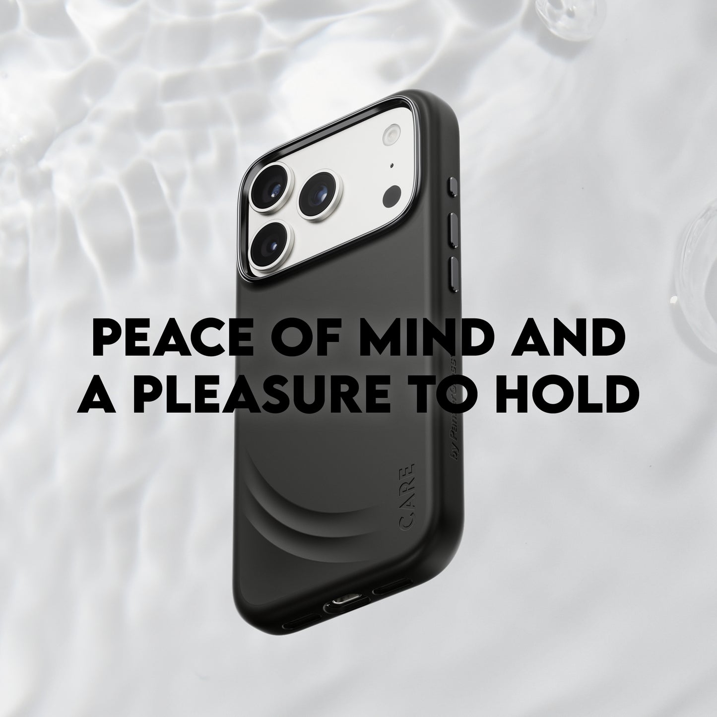 CARE BY PANZERGLASS Flow MagSafe Case for iPhone 17 Pro - Black