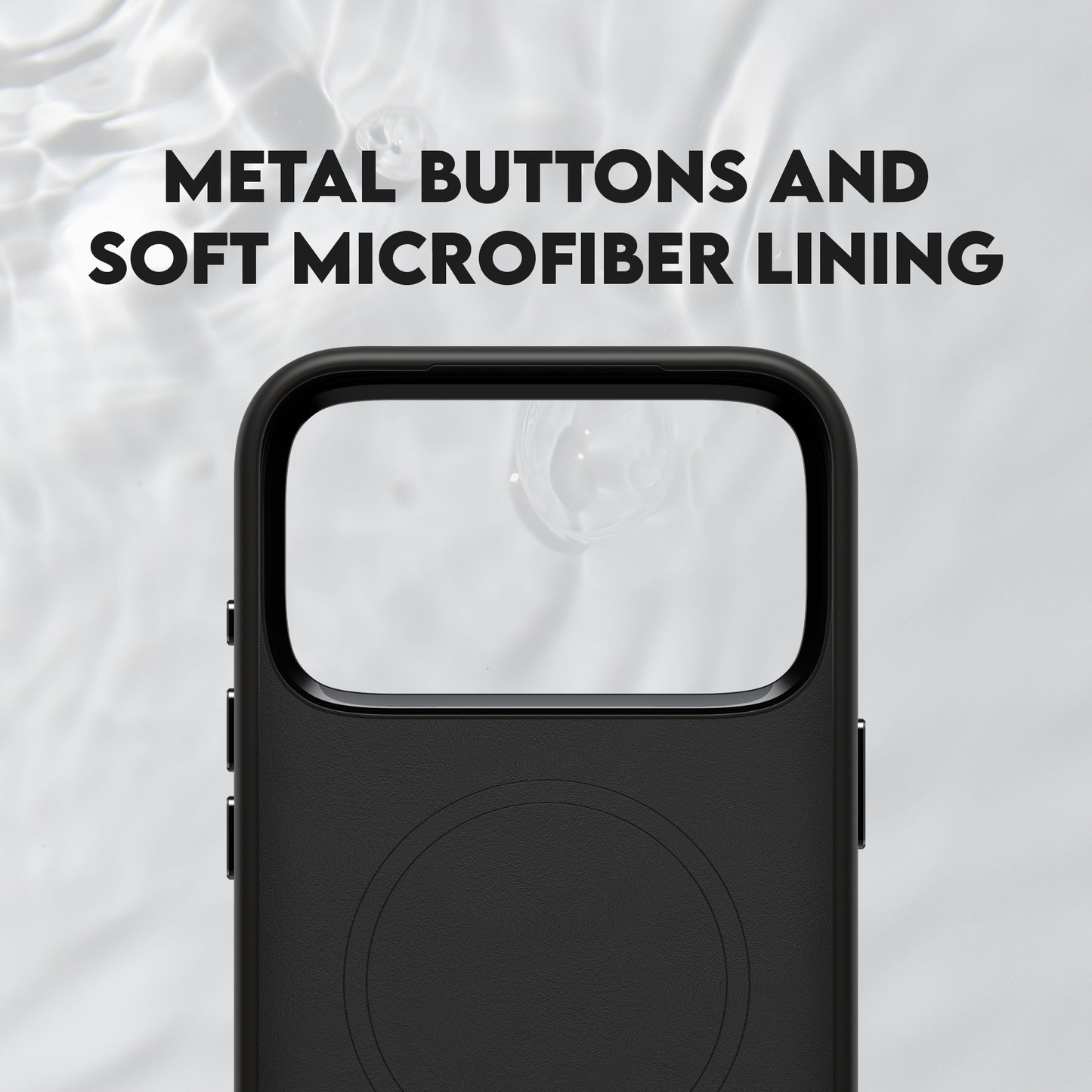 CARE BY PANZERGLASS Flow MagSafe Case for iPhone 17 Pro Max - Black